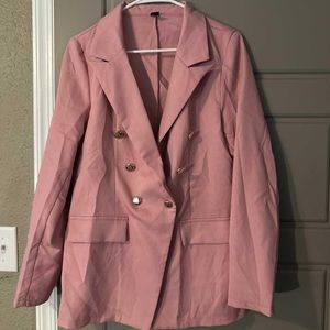 Shein Pink Blazer